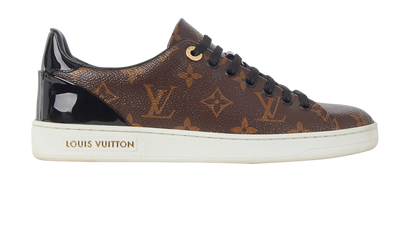 Louis Vuitton Front Row Trainers, &pound;320, Shoes, Brown, Coated Canvas, Front view