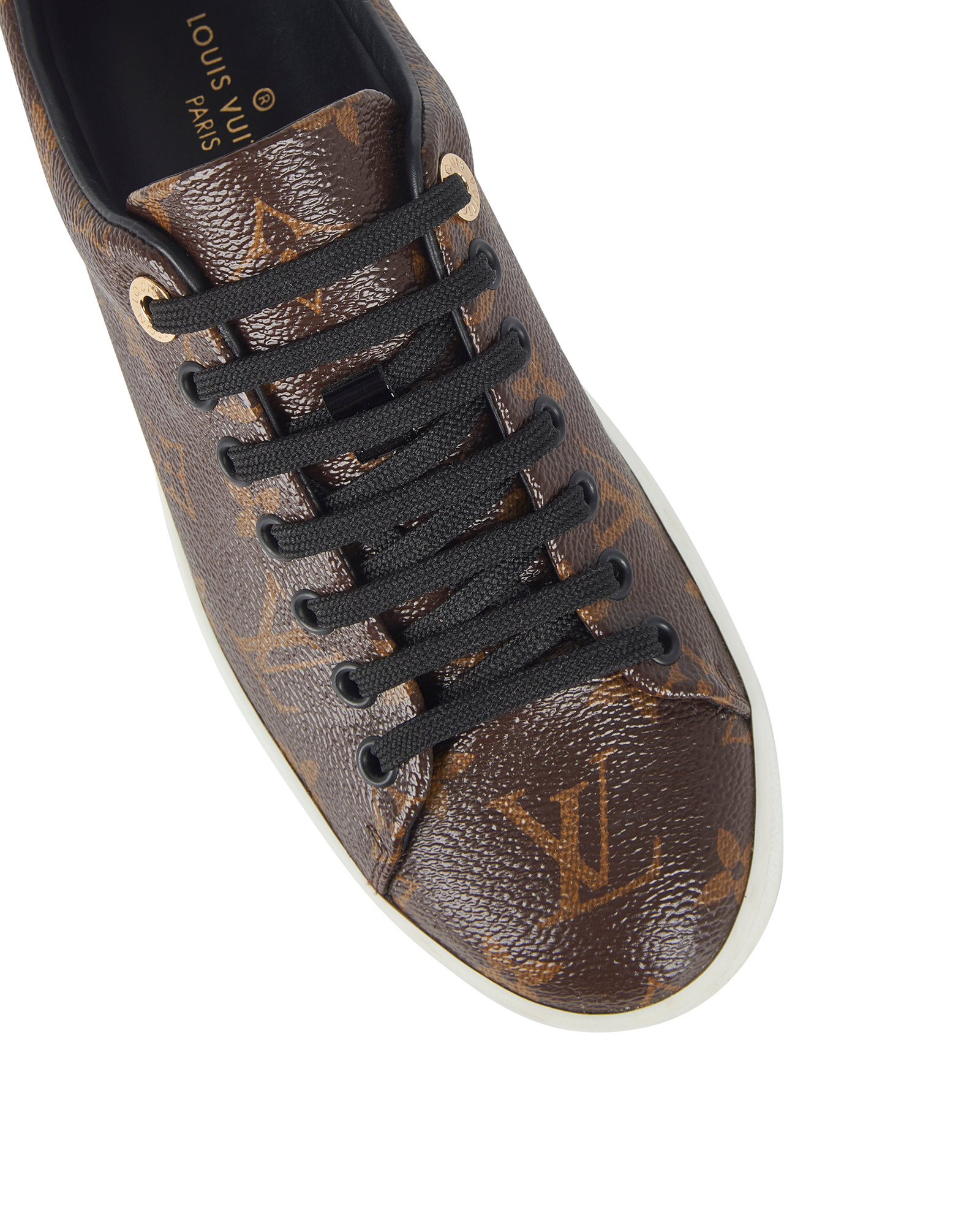 Louis Vuitton Front Row Trainers, &pound;320, Shoes, Brown, Coated Canvas, Other view