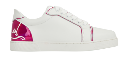 Christian Louboutin Fun Vieira Orlato Trainers, &pound;450, Shoes, White, Leather, Front view