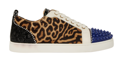 Christian Louboutin Spikes Trainers, Mens, Lthr, Multi, UK7.5, B/DB, 3*