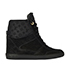 Louis Vuitton Monogram Wedge Trainers, front view