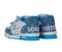 Louis Vuitton Denim Monogram Trainers, back view