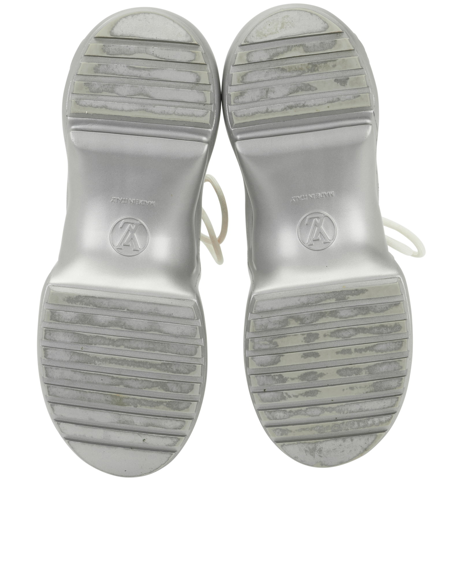 Louis Vuitton Archlight Trainers, &pound;395, Shoes, Silver/White, Leather, Top view