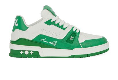 Louis Vuitton #54 Signature Trainers, front view