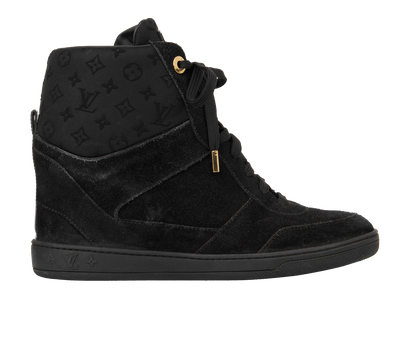 Louis Vuitton Monogram Wedge Trainers, front view