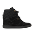Louis Vuitton Monogram Wedge Trainers, front view