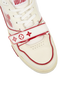 Louis Vuitton Red Strap Trainers, other view