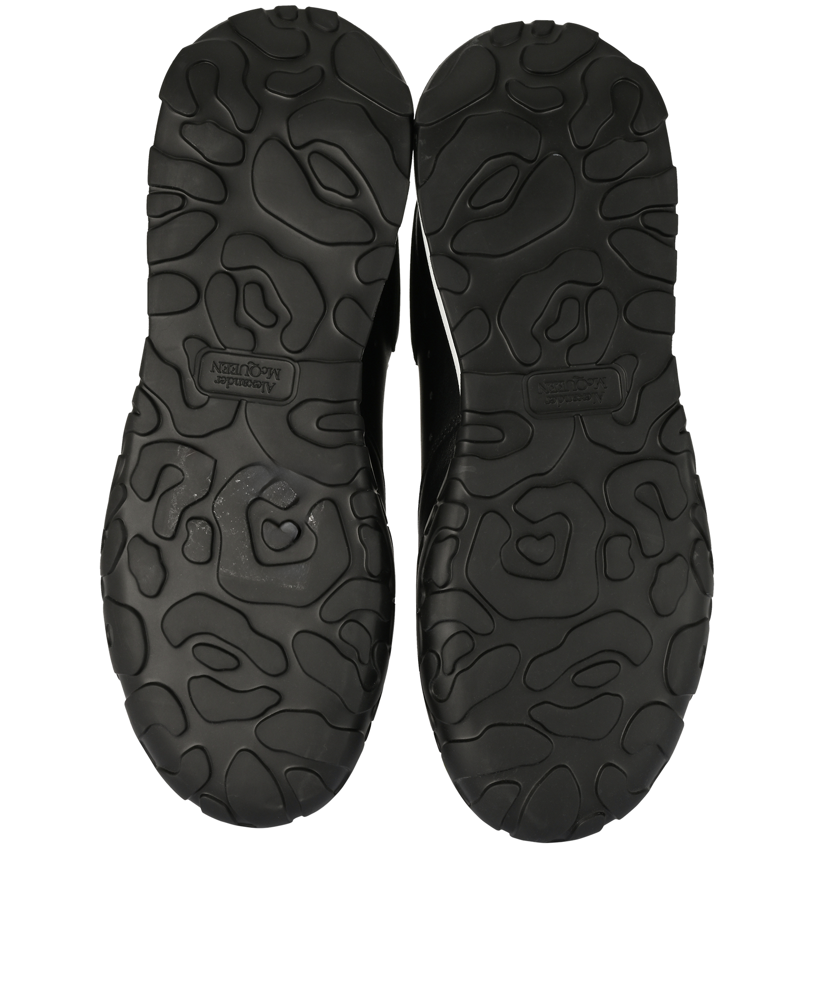 Alexander McQueen Court Trainers, &pound;220, Shoes, Black/Green/White, Leather, Top view