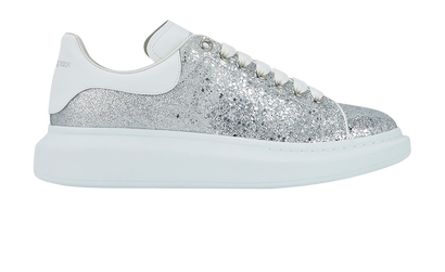 Alexander McQueen Glitter Oversized Trainers, front view