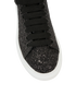 Alexander McQueen Glitter Oversized Trainers, &pound;175, Shoes, Black, Leather, Other view