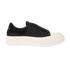 Alexander McQueen Plimsoll Trainers, &pound;120, Shoes, Black, Canvas, Front view
