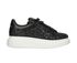 Alexander McQueen Oversized Glitter Trainers, front view