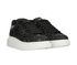 Alexander McQueen Oversized Glitter Trainers, side view