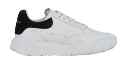 Alexander McQueen Court Sneakers, Leather, White, UK6, B/DB, 2*