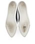 Miu Miu Metal Cap Toe Sneaker, top view