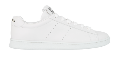 Miu Miu Logo Trainers, front view