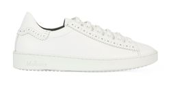 Mulberry Jump Sneakers, Leather, White, UK4, B, 3*