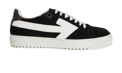 Off-White Arrow Trainers, Suede, Black, UK 5, 3*