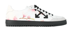 Off-White Cup Sole Trainers, Leather, White/Pink, UK8, 3*