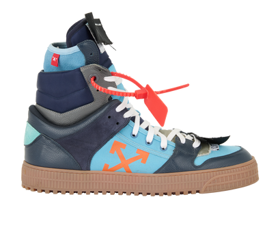 Off-White 3.0 Court High Top Trainers, front view