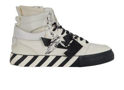 Off-White Vulcanized High Top Trainers, front view