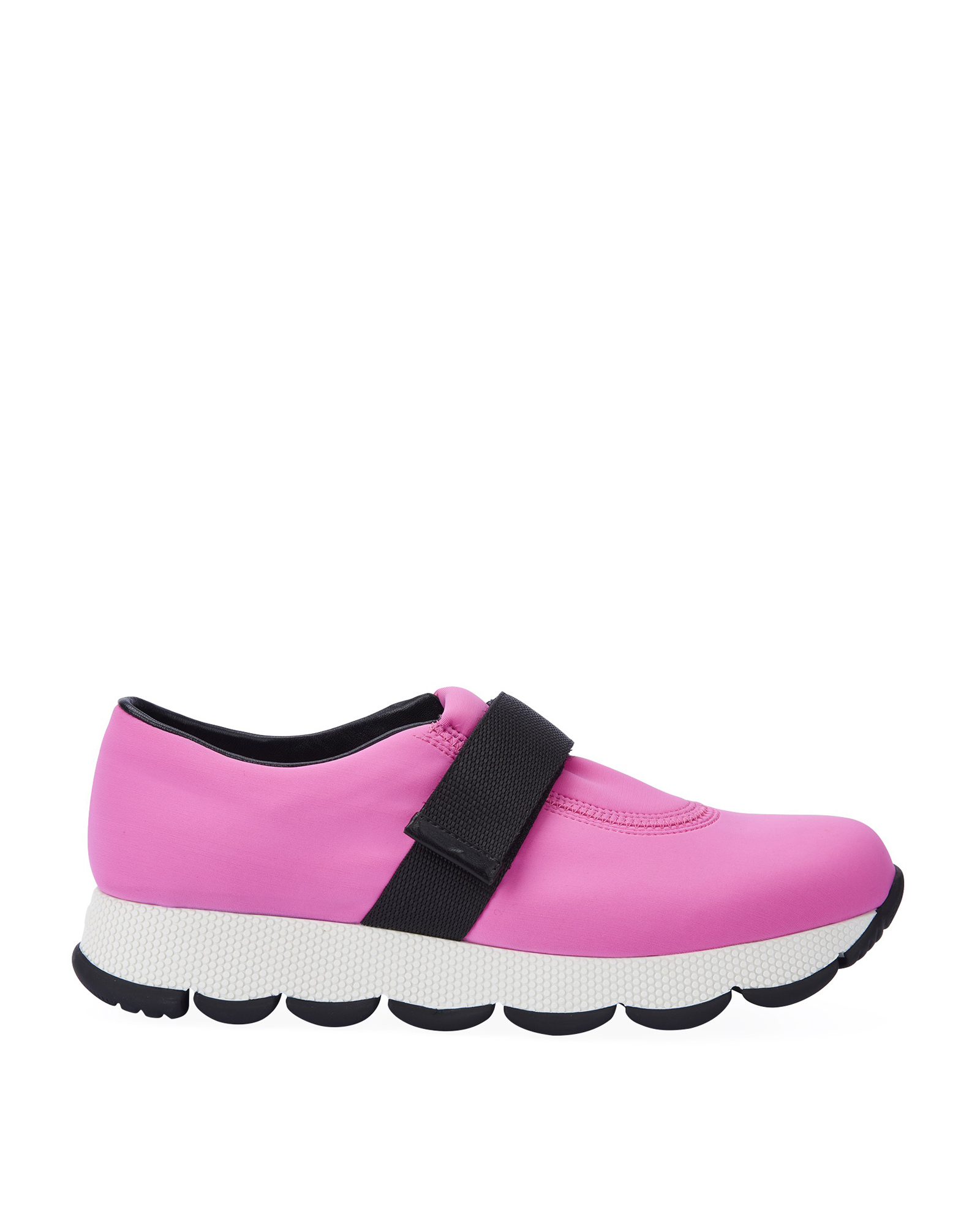 Prada Pink Neoprene Slip-On Sneakers, Trainers - Designer Exchange | Buy  Sell Exchange