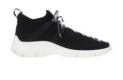 Prada XY Knit Sneakers, MENS, Fabric, Black, UK7.5, B/DB, 3*