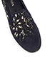 Prada Crystal Embroidered Slip On's, other view