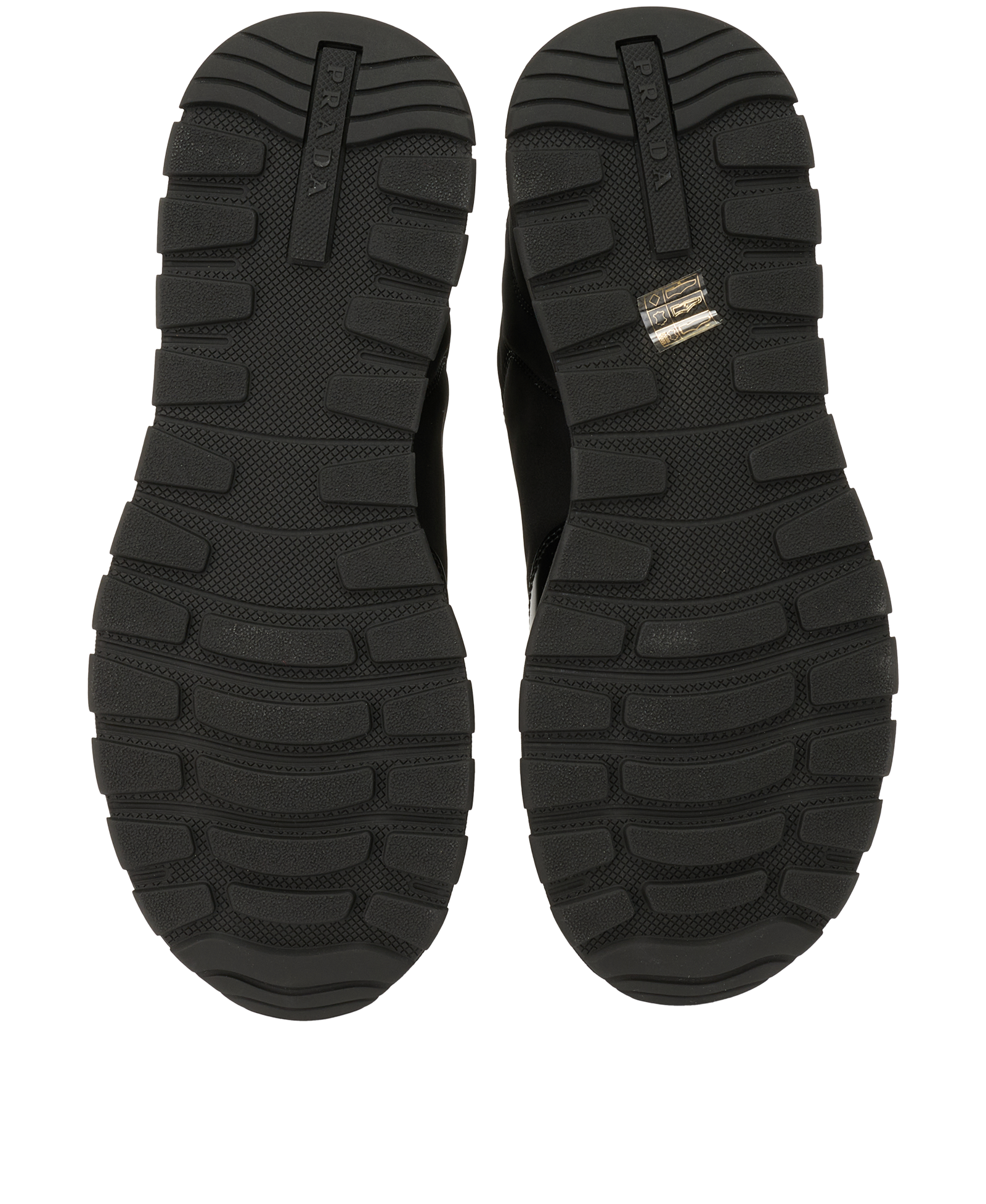 Prada Prax 01 Sneakers, &pound;350, Shoes, Black, Leather/Nylon, Top view