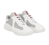 Prada America's Cup Sneakers, &pound;375, Shoes, White, Mesh, Side view