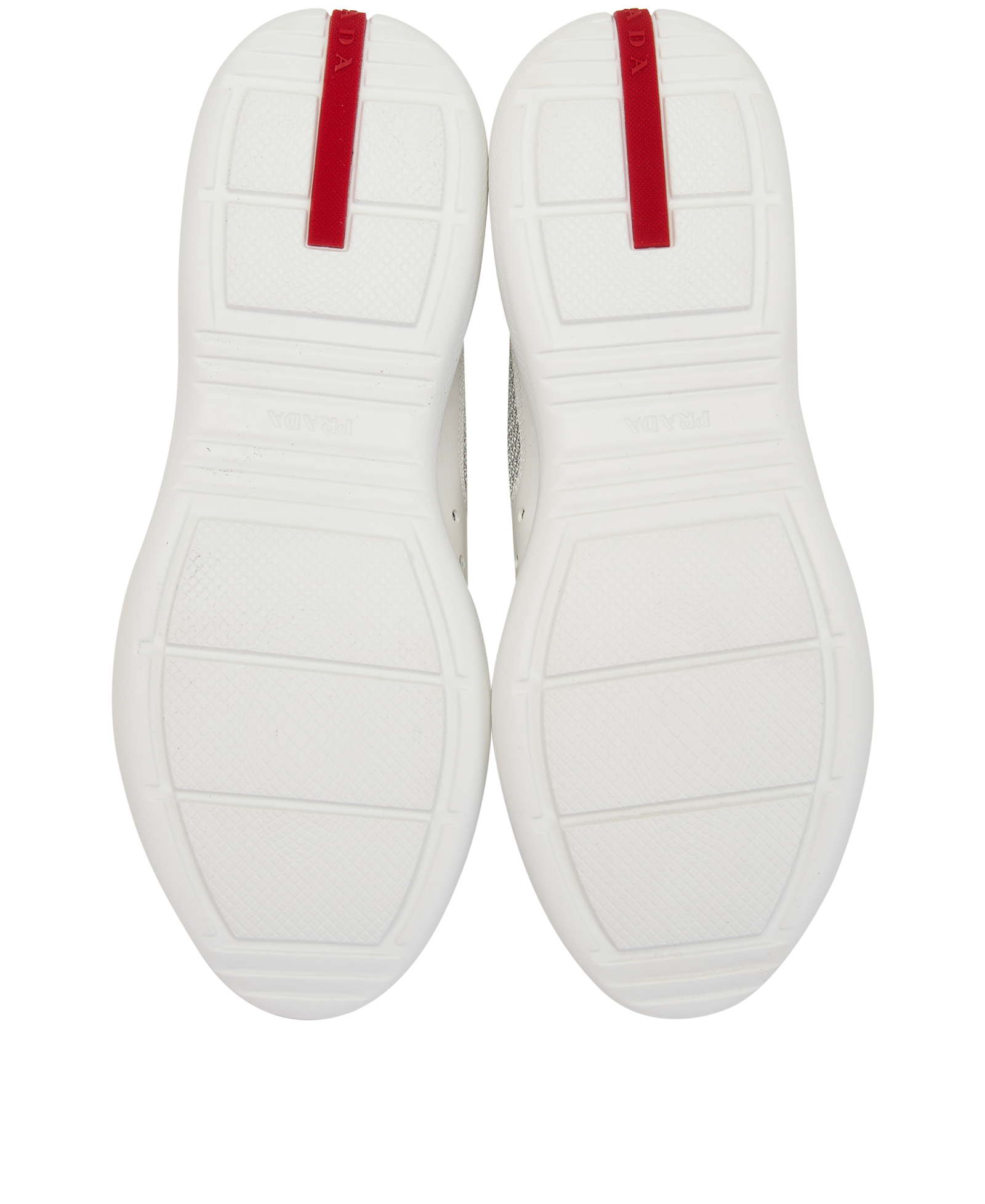 Prada America's Cup Sneakers, &pound;375, Shoes, White, Mesh, Top view