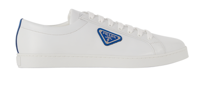 Prada Low Top Triangle Logo Trainers, front view