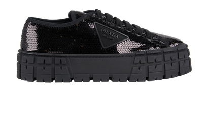 Prada Cassetta Double Wheel Trainers, front view