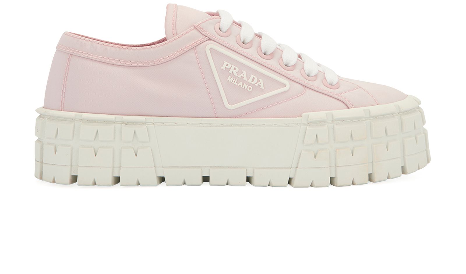 Prada pink trainers best sale