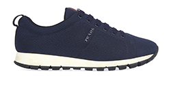 Prada 2017 Sneakers, Nylon, Blue, UK 4.5, B, 2*