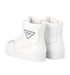 Prada Logo High Top Trainers, back view