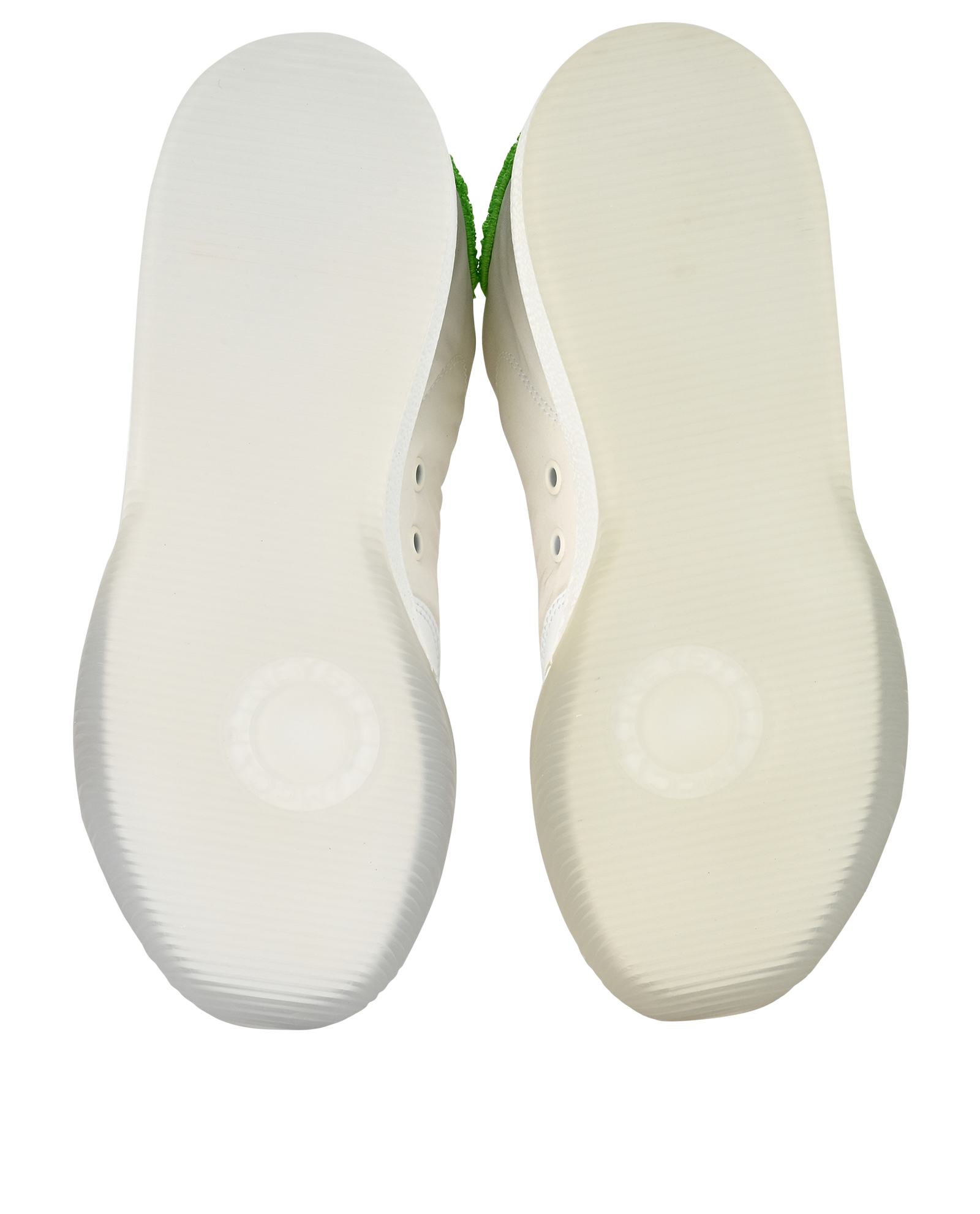 Stella McCartney Loop Trainers, &pound;190, Shoes, White, Fabric/Leather, Top view