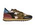 Valentino Rockrunner Camo Trainers, front view
