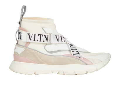 Valentino VLTN High Tops Sock Trainers, front view