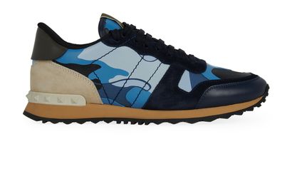 Valentino Camouflage Trainers, front view