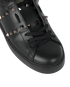 Valentino Rockstud Untitled Trainers, &pound;270, Shoes, Black, Leather, Other view