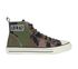 Valentino Camouflage High Top Trainers, front view