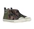 Valentino Camouflage High Top Trainers, side view
