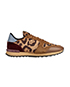 Valentino Leopard Print Trainers, front view