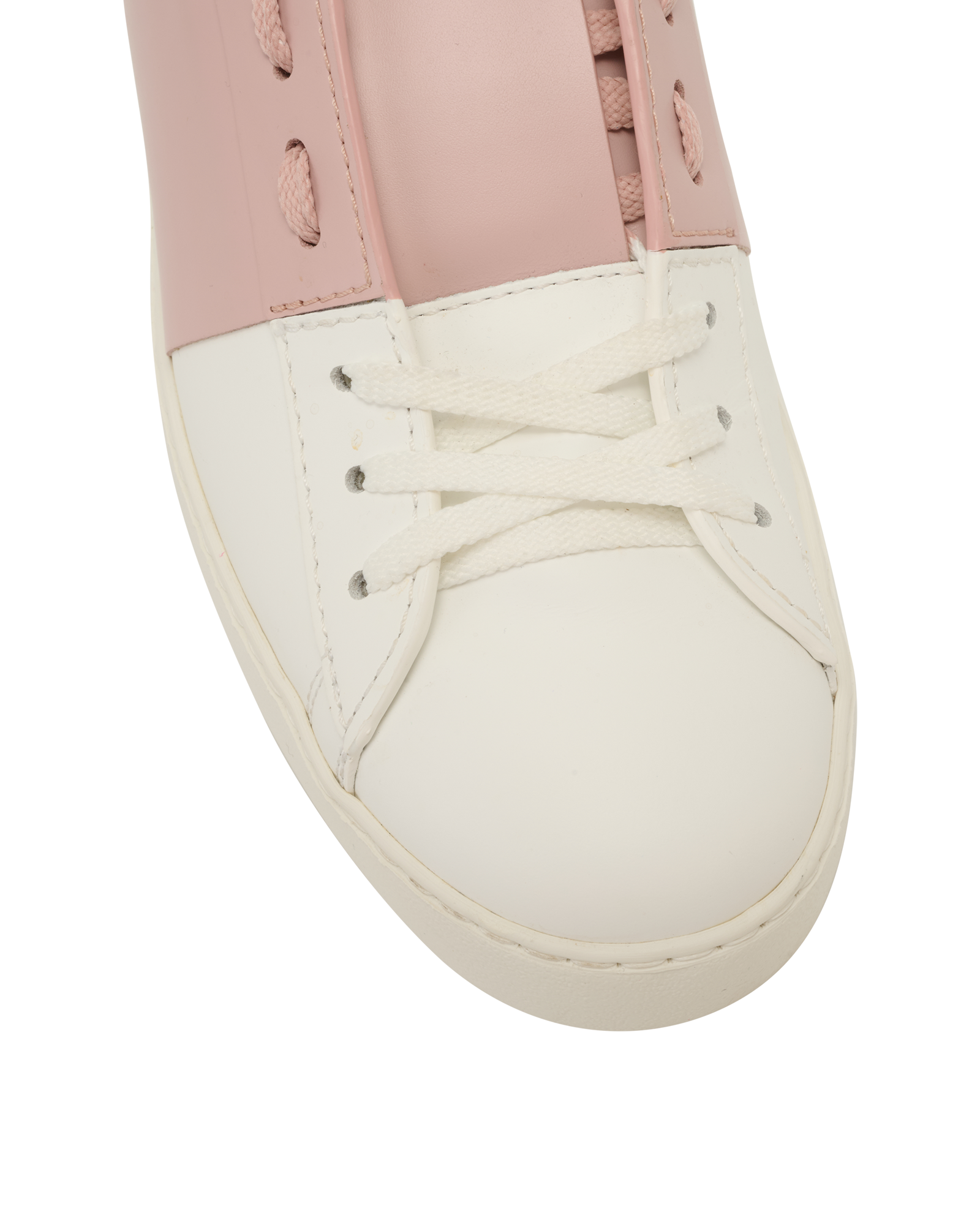 Valentino VLTN Open Sneakers, &pound;250, Shoes, Pink/White, Leather, Other view