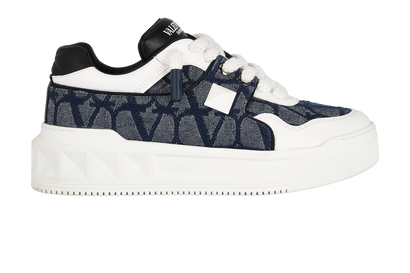 Valentino Iconographique One Stud Trainers, front view