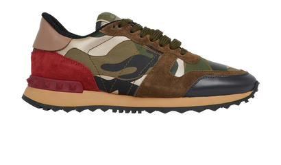Valentino Rockrunners Camouflage Trainers, front view