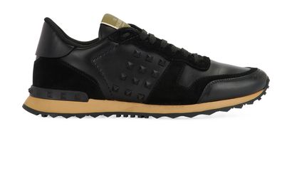 Valentino Mens Rockstud Trainers, front view