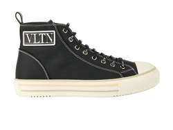 Valentino VLTN High Top Trainers, Fabric, Back, UK6, 3*