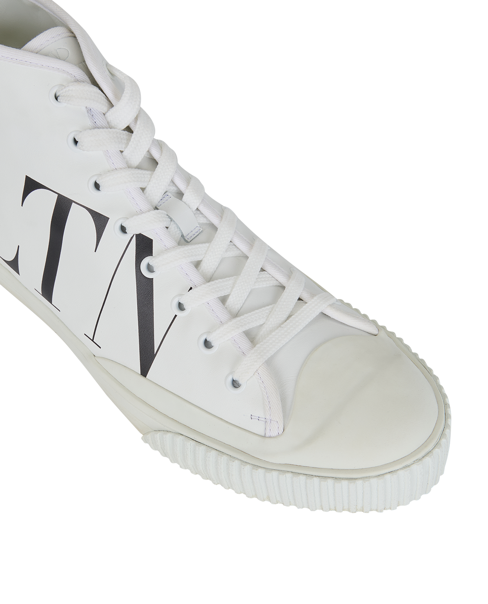 Valentino VLTN High Tops Trainers, &pound;190, Shoes, White, Leather, Other view